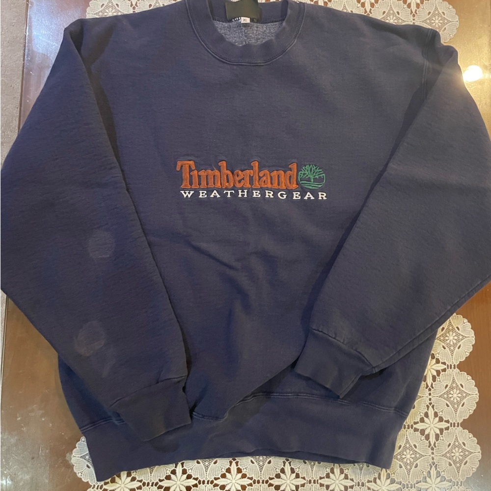 Vintage timberland crewneck